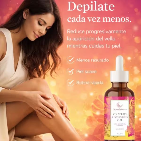 CYPERUS ROTUNDUS OIL: ACEITE REDUCTOR DE VELLO QUE TRANSFORMA TU PIEL.